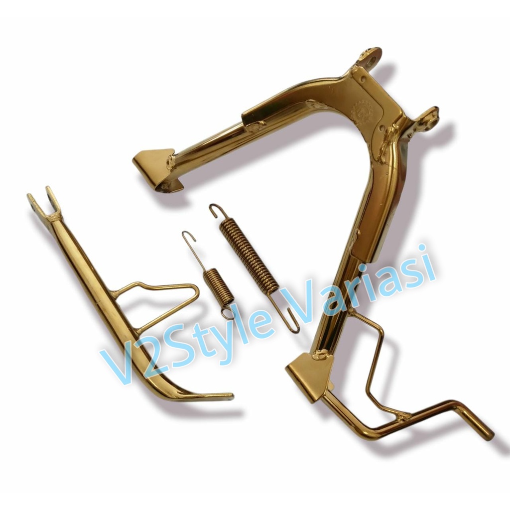 STANDAR SET GOLD SAMPING DAN TENGAH MATIC YAMAHA MIO NOUVO MIO SOUL RING17 THAILAND