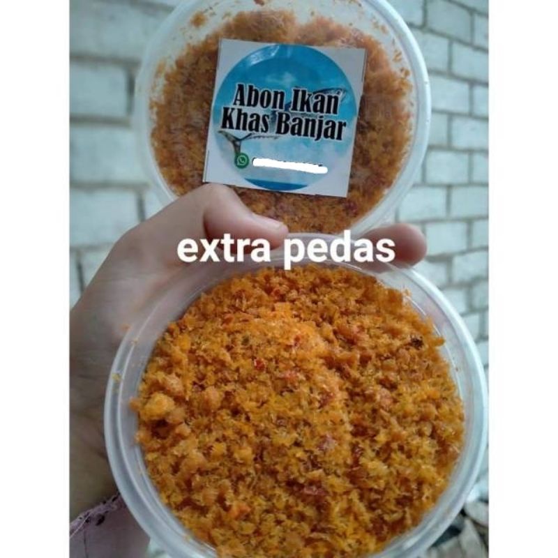 

Abon khas Banjar extra pedas kemasan cup