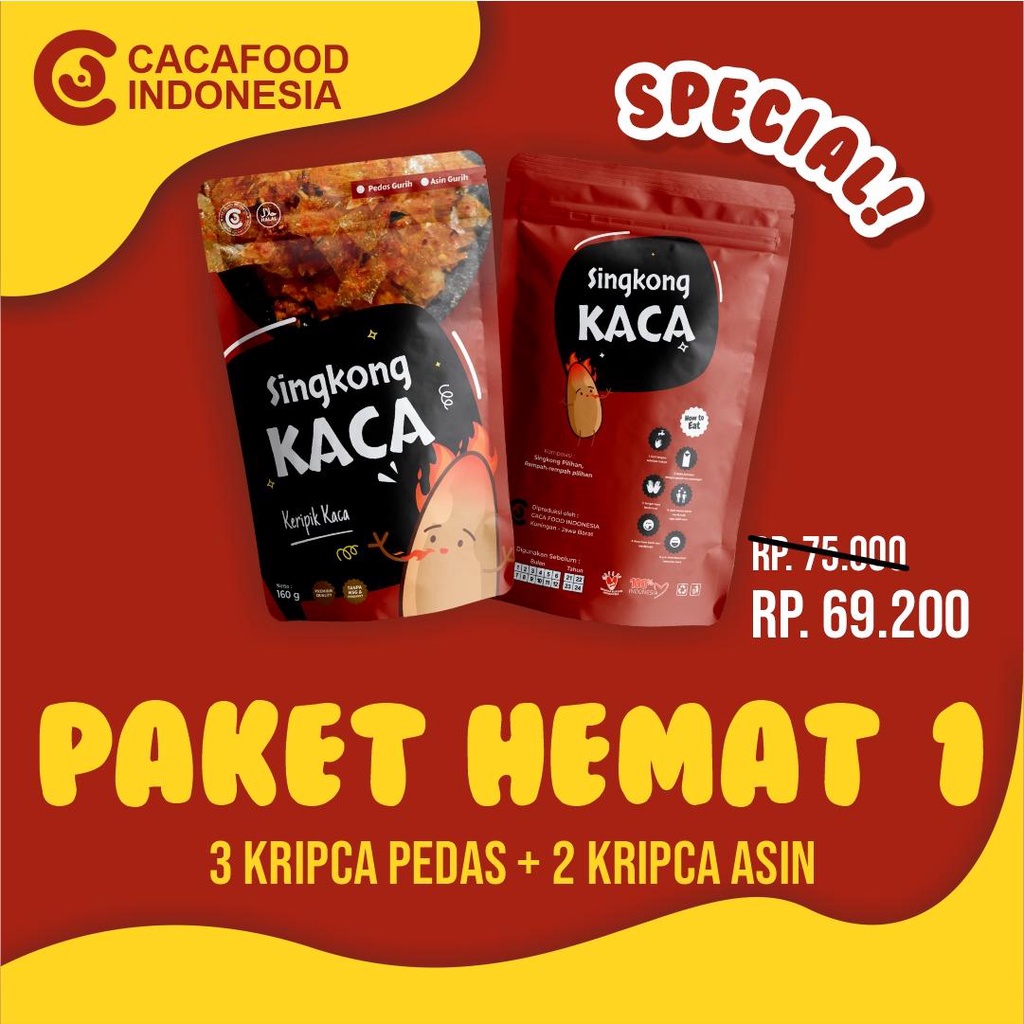

PAKET HEMAT 1 (3KRIPCA PDS, 2KRIPCA ASIN)