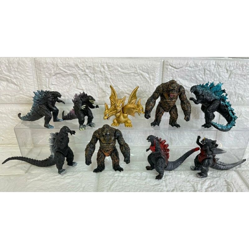 

Godzilla Vs King kong isi 9 pcs