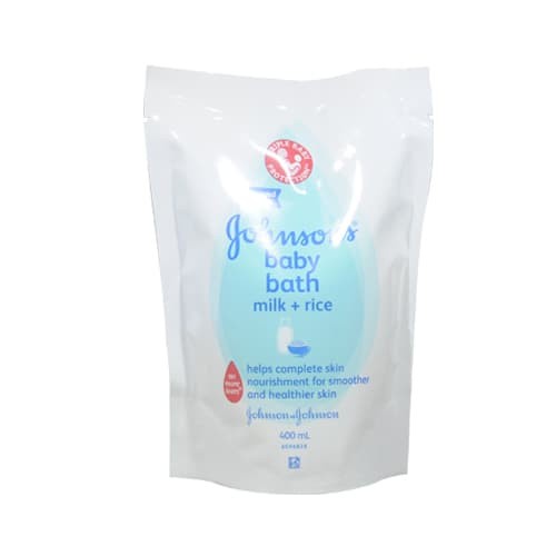 

JOHNSON'S BABY MILK BATH REFIL 400ML