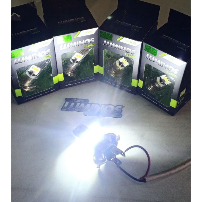 lampu LED depan luminos LS2 H4 laser 2 warna LED depan H4 2warna Vixion old/Vixion new/R15 v2/MX king 150/Byson/Cb 150r/CBR 150/Scoopy fi/ninja 150/ninja 250 mono/Vespa fi/KLX 150-4