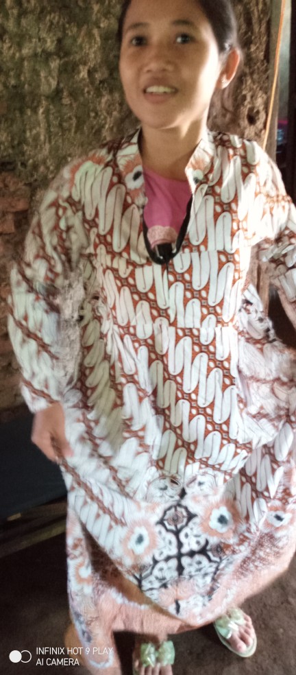 Gamis Batik Gamis Full Batik Gamis Coupel Gamis Pekalongan Maura Coupel