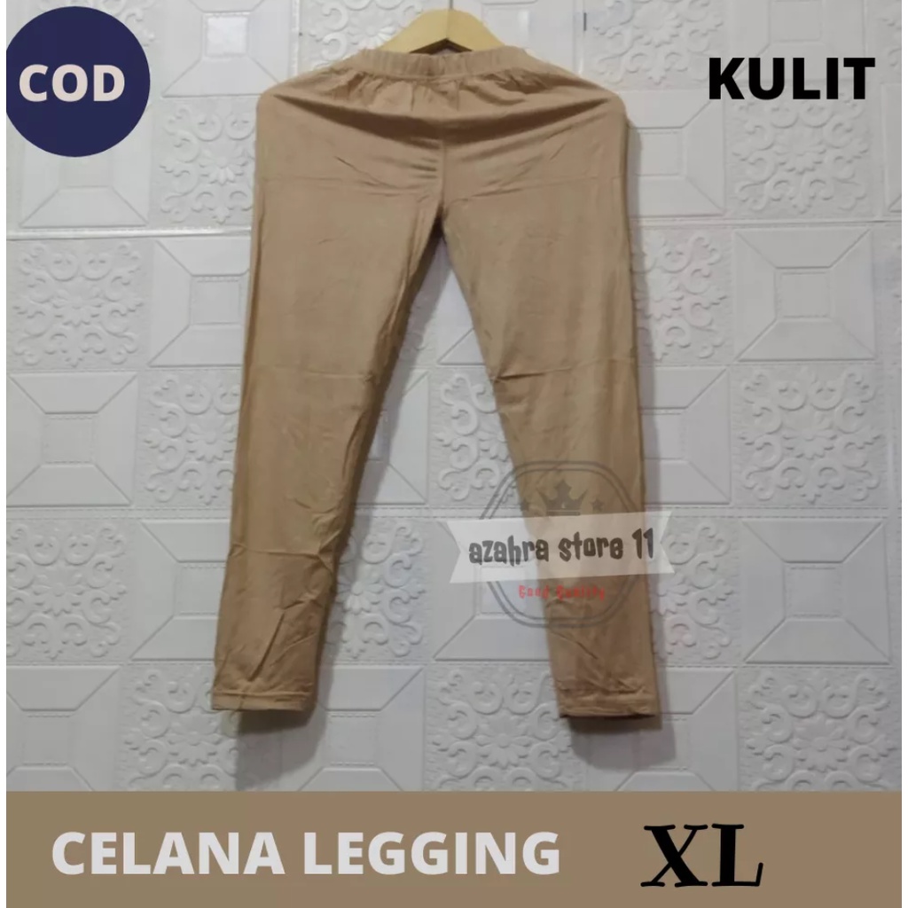 Celana Lagging Panjang Wanita Dewasa Bahan Kaos Premium