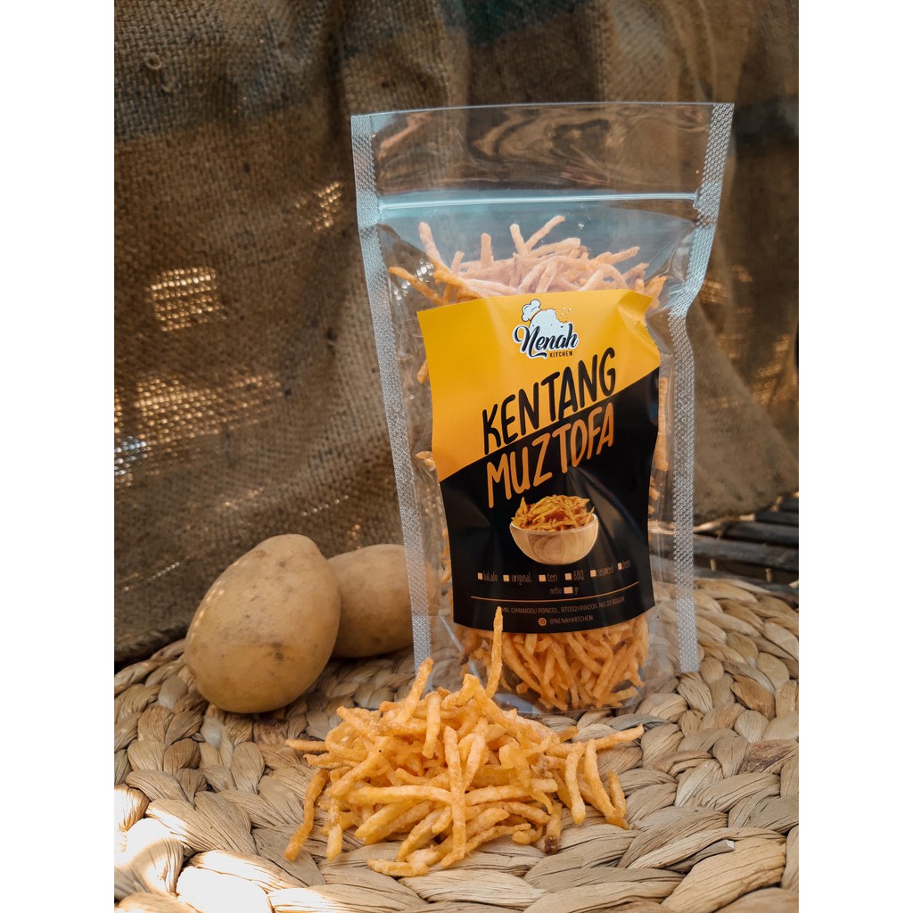 

KENTANG MUZTOFA (BBQ, Cheese, Original)