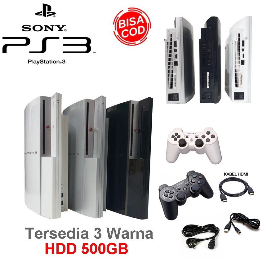 PS3 CFW HARDISK INTERNAL 500GB FREE 2 STICK WIRELESS SONY FULL GAME