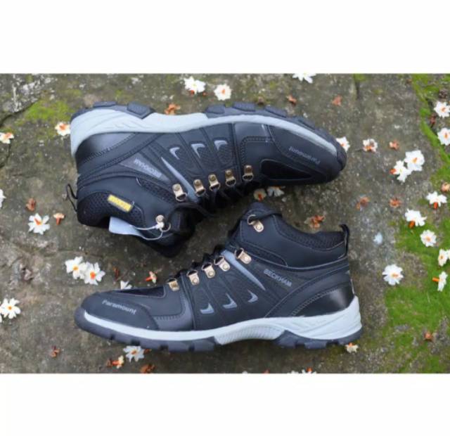 SEPATU SEKOLAH HITAM POLOS | SEPATU BOOTH PARAMOUNT