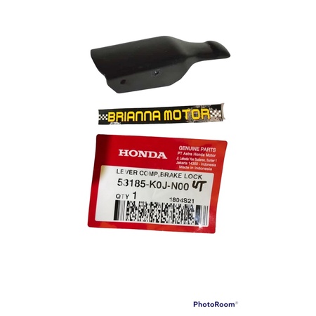 PENGUNCI HANDLE REM KIRI GENIO BEAT DELUXE ORI HONDA 53185 K0J N00