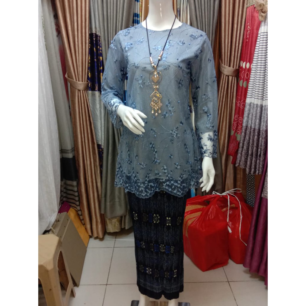 BEST SELLER !  Kebaya Tulle Aneka Pilihan Warna