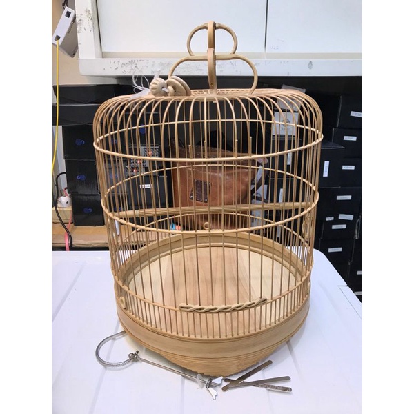 Kandang Bambu Cungko Diameter 30cm