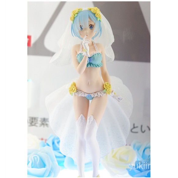 Figure Re Zero Starting Life in Another World Rem Ram Wedding Dress