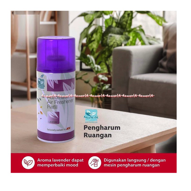 Neusense Herbaline Refill 300ml Pengharum Ruangan Otomatis Automatic Air Freshener Kaleng isi Ulang Neu Sense