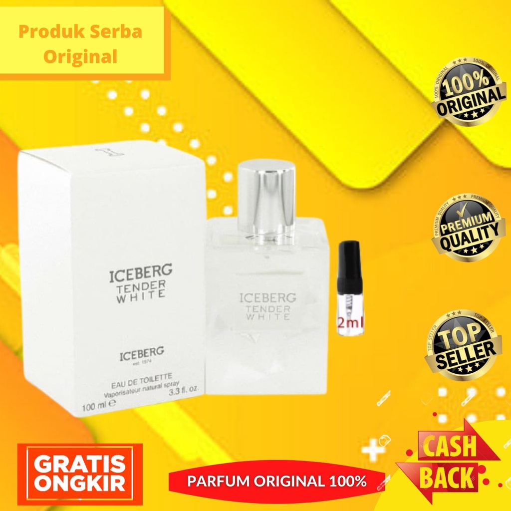 Parfum Parfume Perfume Perawatan Asli Original Wanita Perempuan Cewek Iceberg Tender White for Women