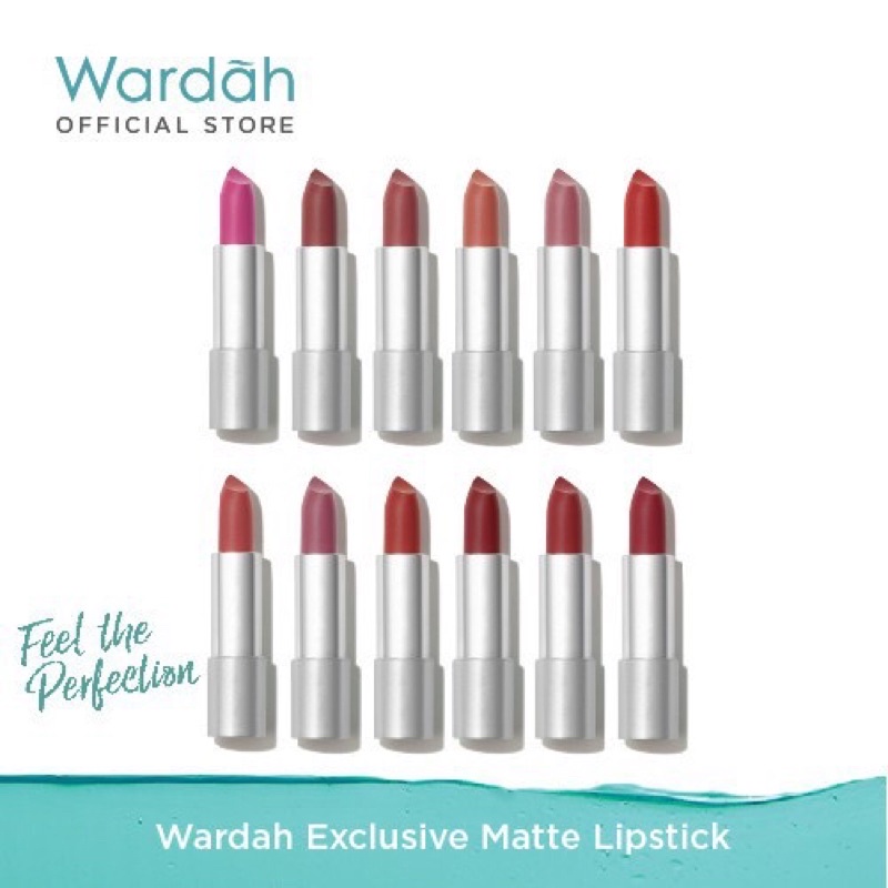 Wardah exclusive matte lipstik / Wardah matte lipstik / Wardah lipstik matte / Wardah matte / matte 