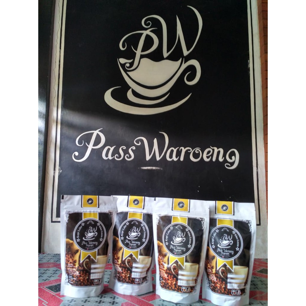 

KOPI PW PASS WAROENG PAKET SEKILO EMPAT SEKAWAN - Kopi Lelet Khas Lasem Remban