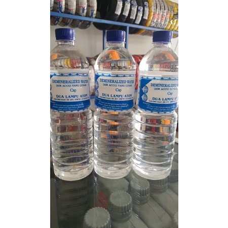 AIR ACCU 1 LITER - AIR AKI ( Air aki biru )