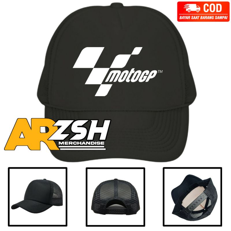 Topi MotoGP Trucker Jaring - Topi Trucker Jaring MotoGP