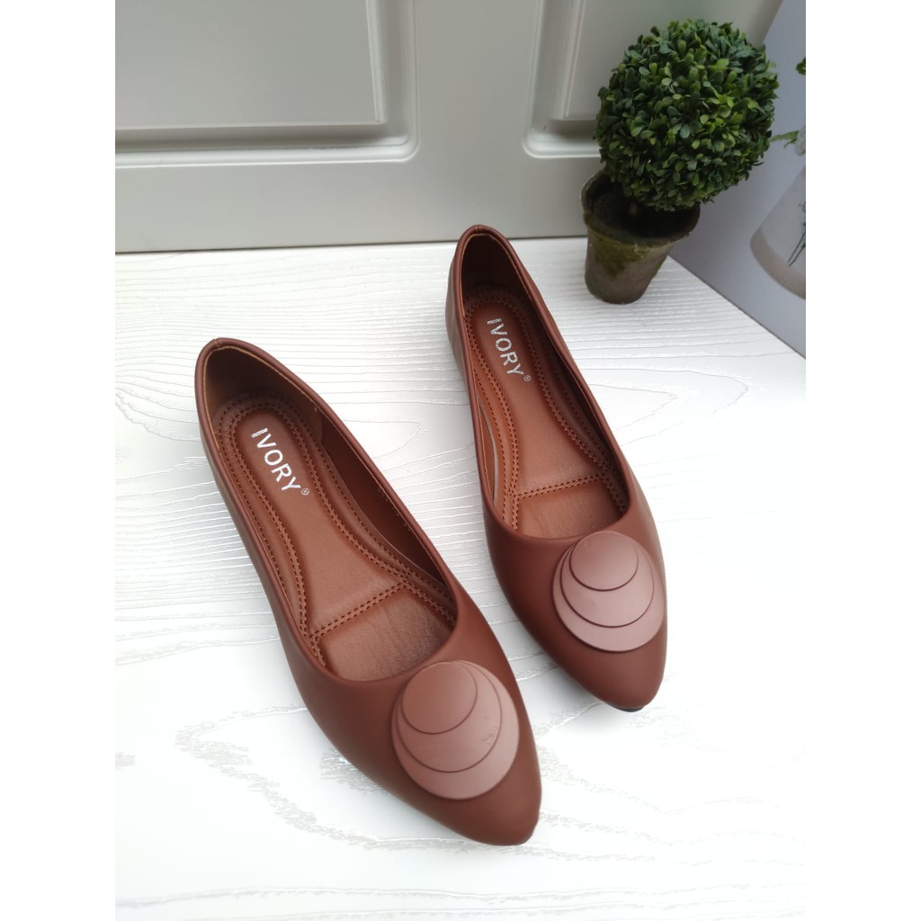 IVORY Sepatu Wanita Flat Import Termurah 888-A5