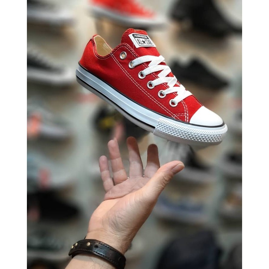 [cod]sepatu pria sneakers converse allstar loww 4 varian warna hits termurah anak sekolahan terbaru