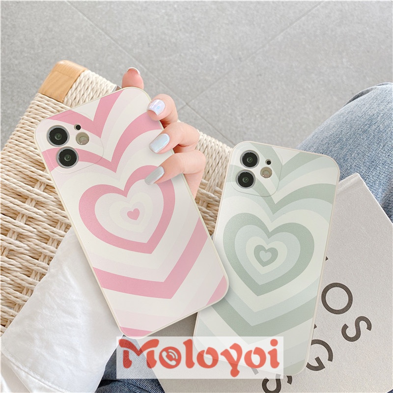 Casing Silikon Samsung A53 A13 A03 A50 A30S A50S A52 A33 A52s A03s A32 A72 A12 A51 A11 A71 A02S A10S A31 A21S A70S M11 Motif Hati Warna Gradasi