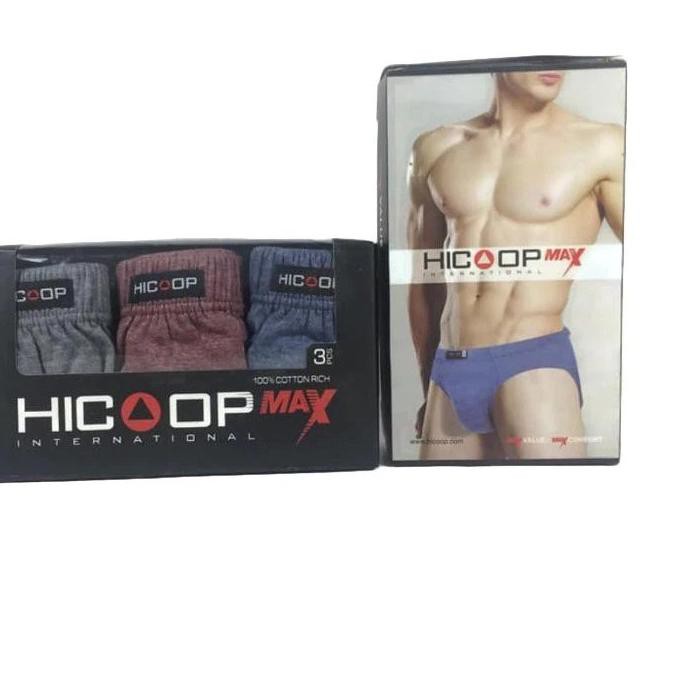 PIN 133 Celana Dalam Pria Merk Hicoop HB 01 isi 3 pcs ..,..