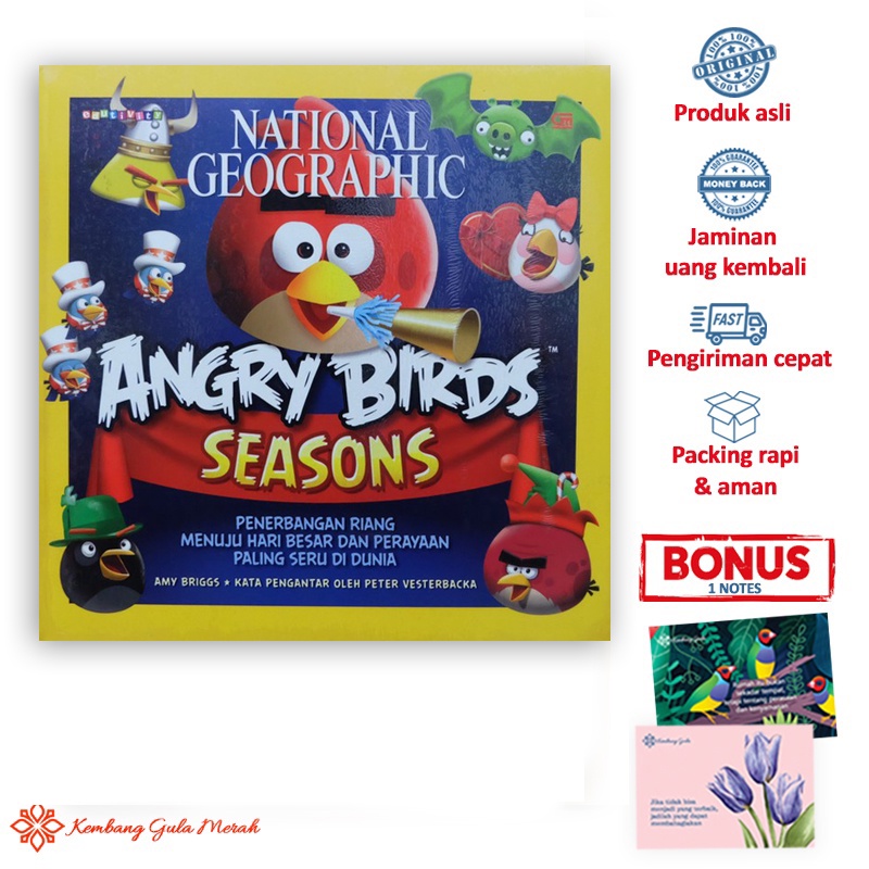 Buku Angry Birds Seasons - National Geographic