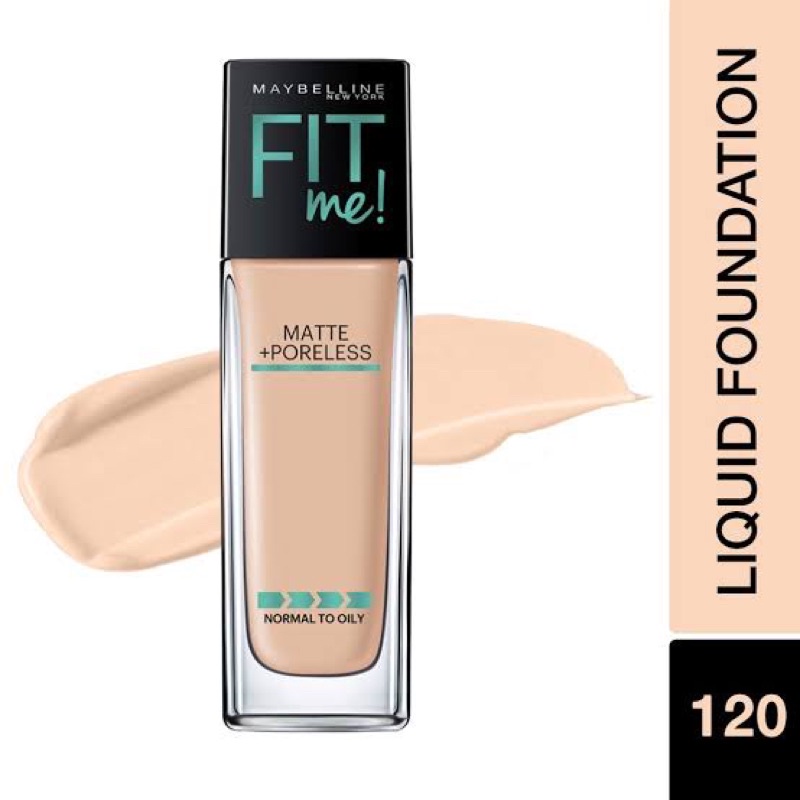 maybelline fitme foundation 120 classic ivory