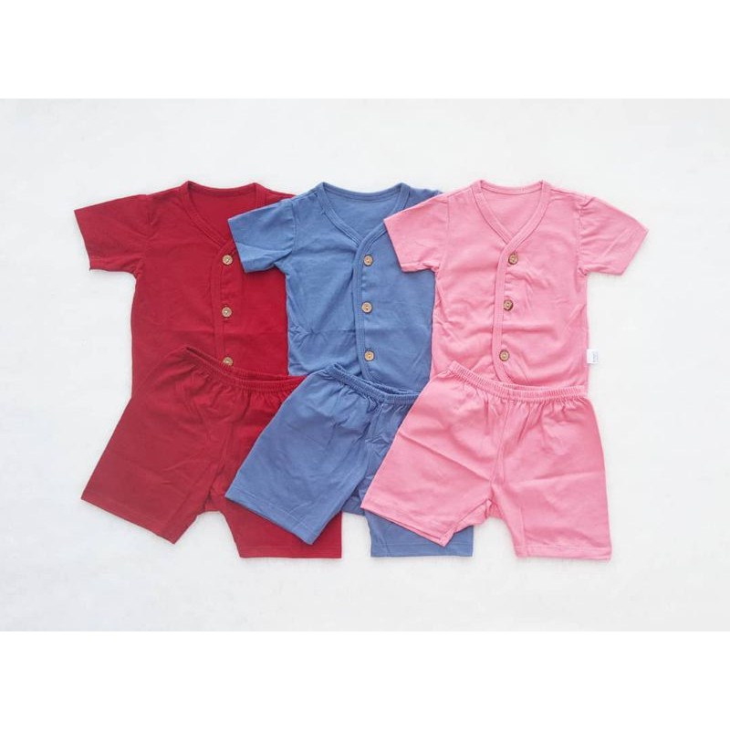 Ardenleon Setelan Baby Button SML