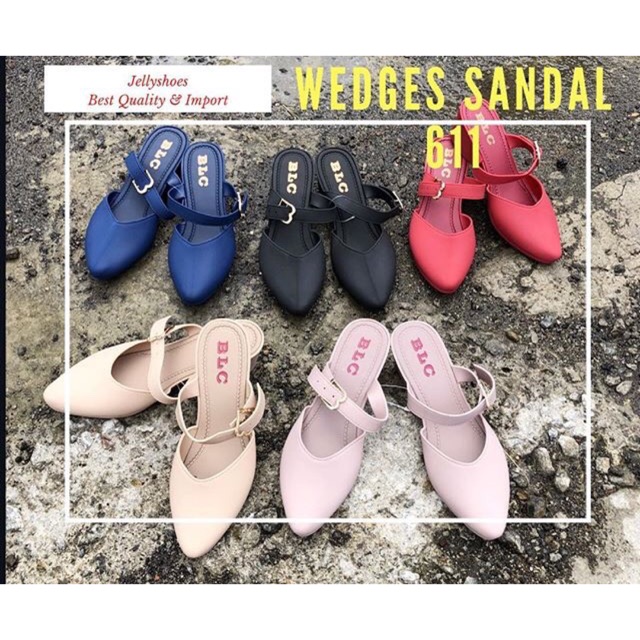 Wedges sandal 611 best quality &amp; import