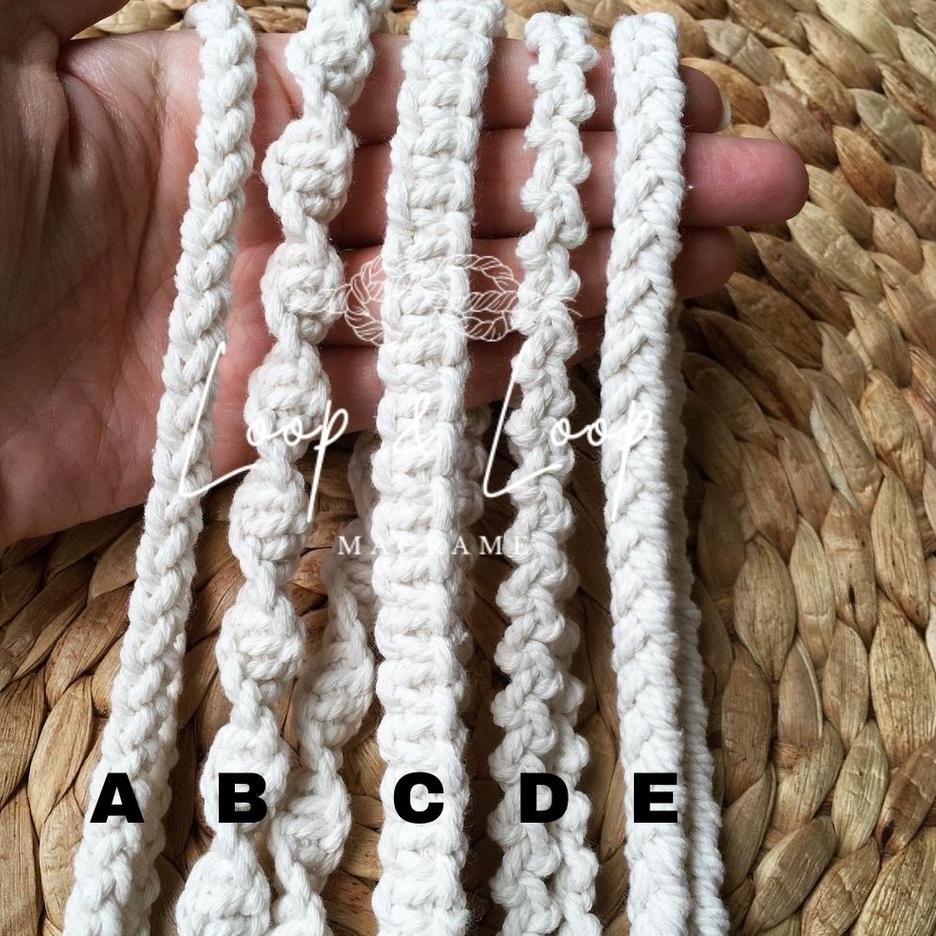 

Harga Murah.. Lanyard Name Tag/ID Card Holder/Tali Gantungan HP Handmade Macrame