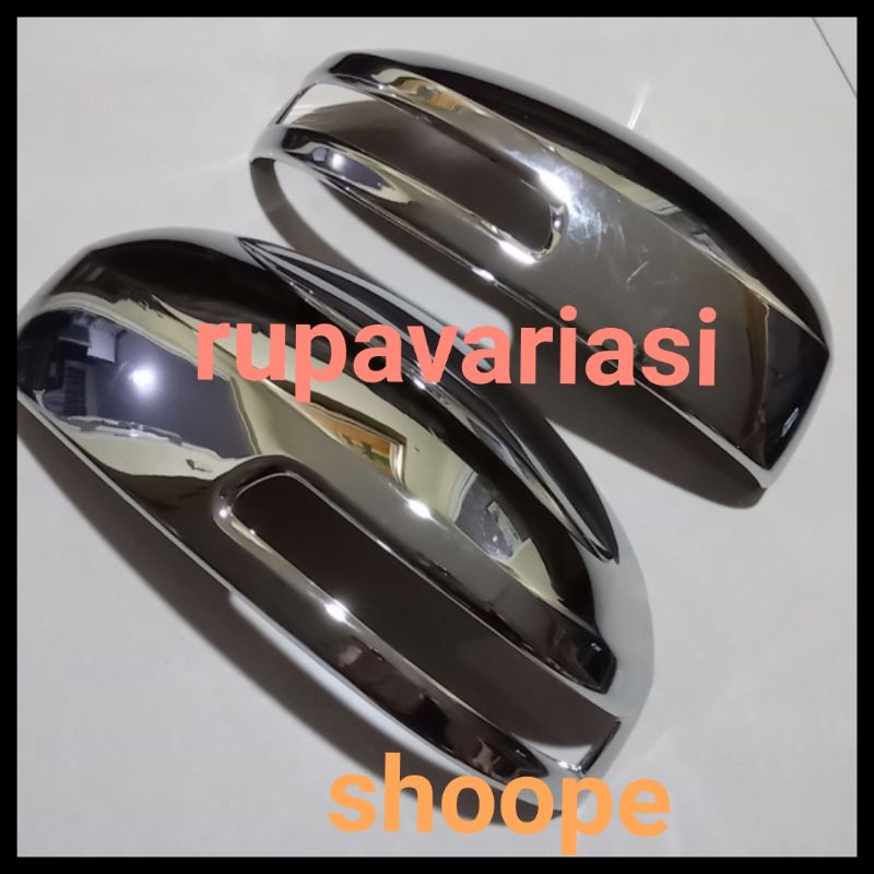 mirror cover tutup spion mobil suzuki all new ertiga 2018 sampai 2021 2019 2020 chrome crome tempel