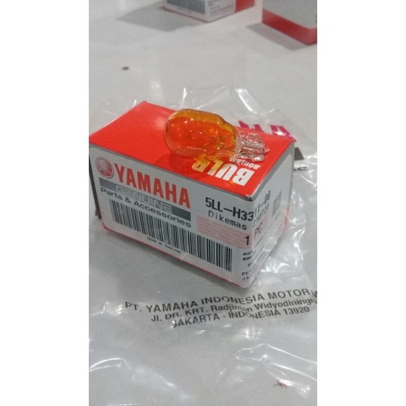 LAMPU RITING KUNING/ BOLB FLASHER ( 5LL-H3311-00)