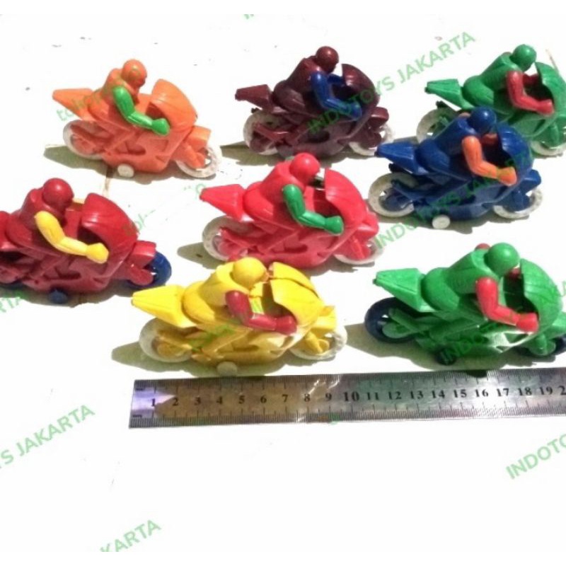 ISI 20 PCS MOTOR GP JUMBO / MAINAN MOTOR BALAP GP