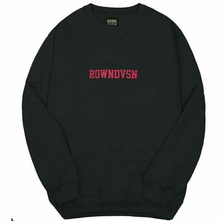 ROWNDVSN CREWNECK SAFTER BLACK