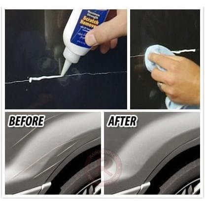 Dini Scratch Remover - Penghilang Baret Mobil - wash and wax mobil