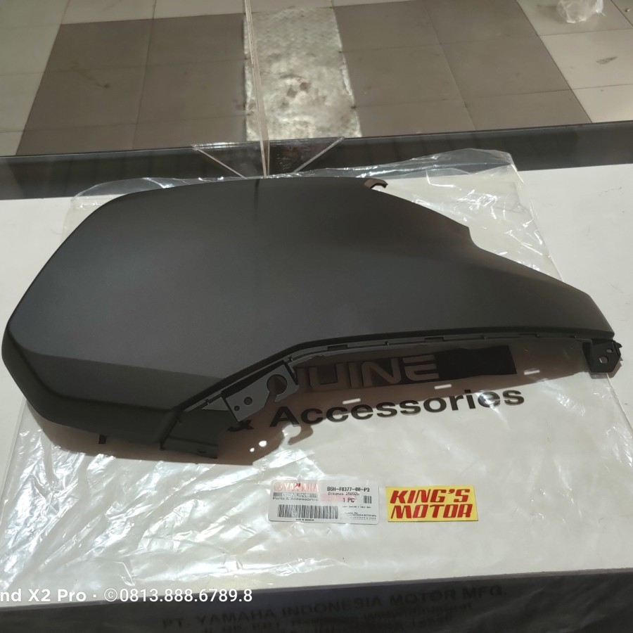BODY COWLING, COVER LAMPU DEPAN NEW NMAX, N MAX 2020 HITAM DOFF (P3) R