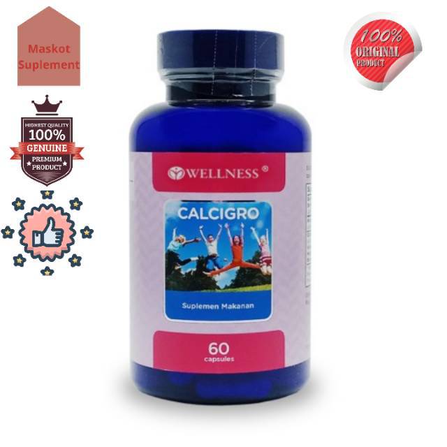 Wellness CALCIGRO - Calcium dan Mineral Anak
