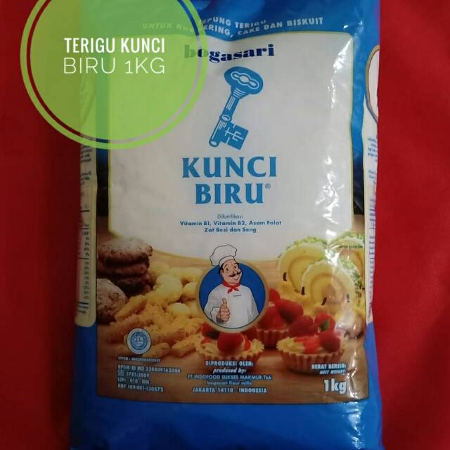 

Termurah Terlaris Tepung Terigu Kunci Biru Kemasan 1kg