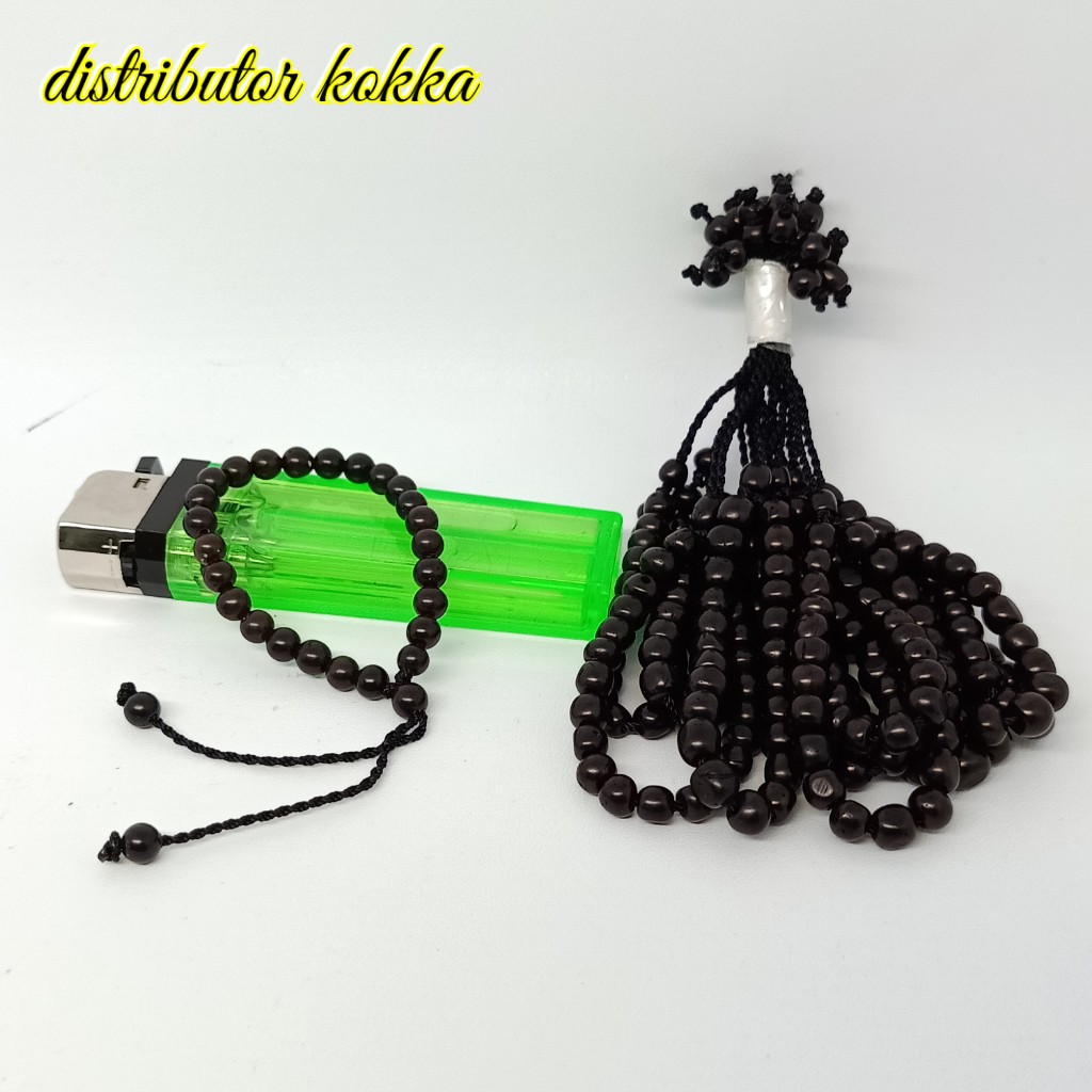 ( SUPER MURAH ) Harga grosir 10 pcs gelang Kokka kaukah merica anak hitam