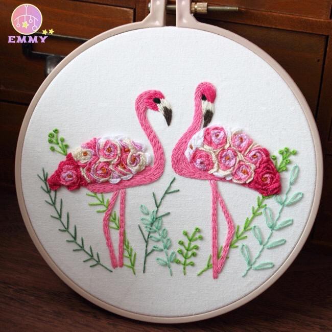 DIY Art Handmade Sulam Embroidery Kit Cross Stitch Craft