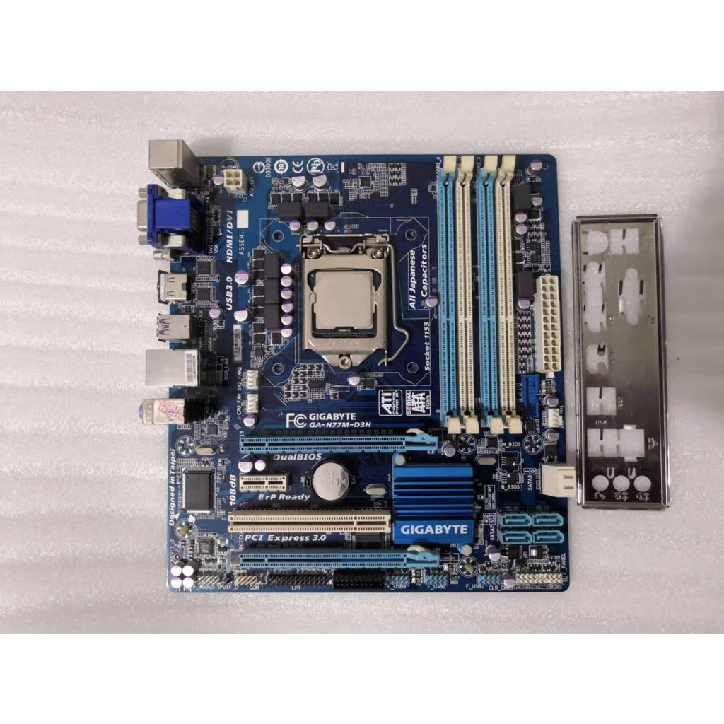 Ga Z77m D3h Lga 1155 M Atx Z77 Ddr3 32gb Sata3 Usb 3 0 Similar To H77m D3h Untuk Motherboard Desktop Shopee Indonesia