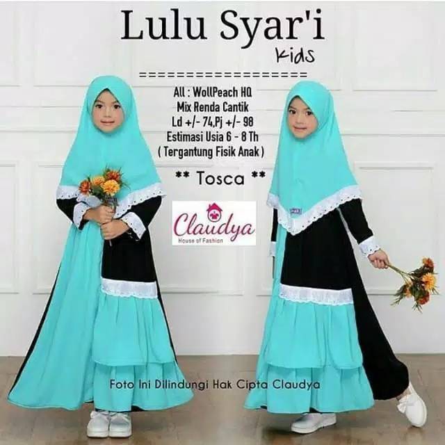 Gamis anak LULU bd