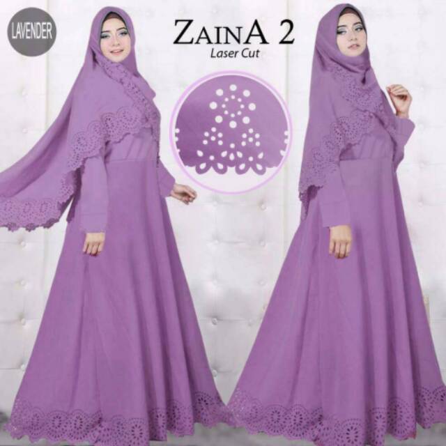 Zaina 2 Syari Fashion Muslim Wanita