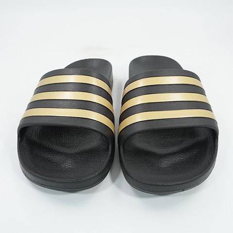 Sandal Adidas Original Adilette Aqua Black Gold EG1758 BNWT