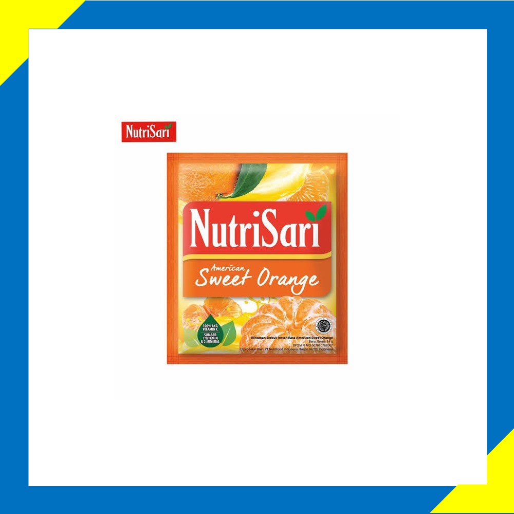 

Nutrisari American Sweet orange Renceng 10 Pcs