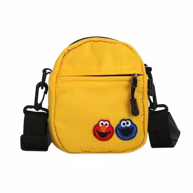 DOUBLE MINI ELMO TAS SELEMPANG SLING BAG MINI