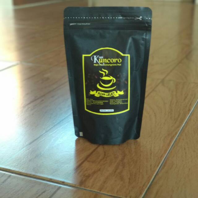 

Kopi Lelet ASLI KHAS GUNUNGROWO PATI (150gram) Lembut Murni Kopi Hitam