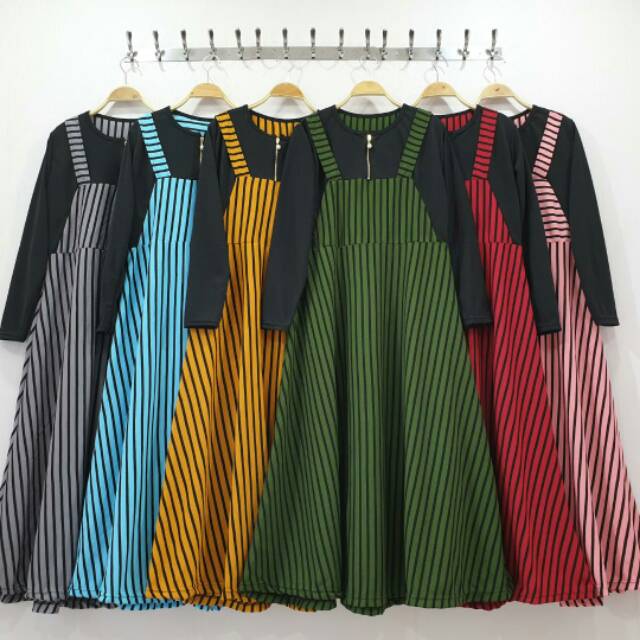 (COD) GAMIS BAHAN VOXY DAN WAFEL CREPE / GAMIS TERBARU