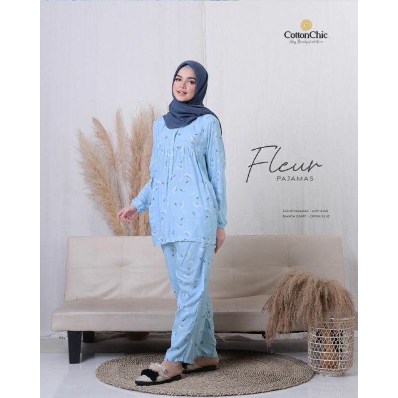 Fleur pajamas by cotton chic