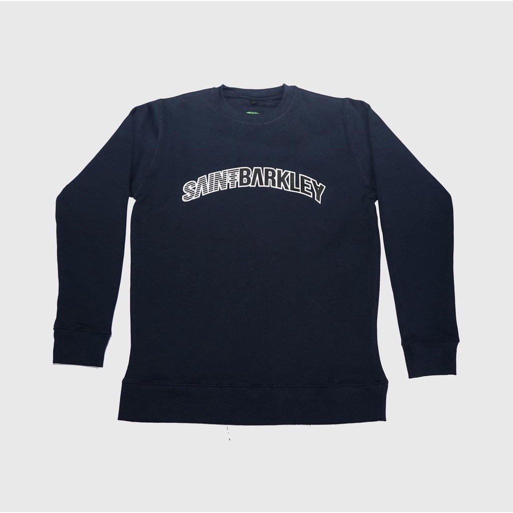 Saint Barkley Crewneck  Frequences - Navy